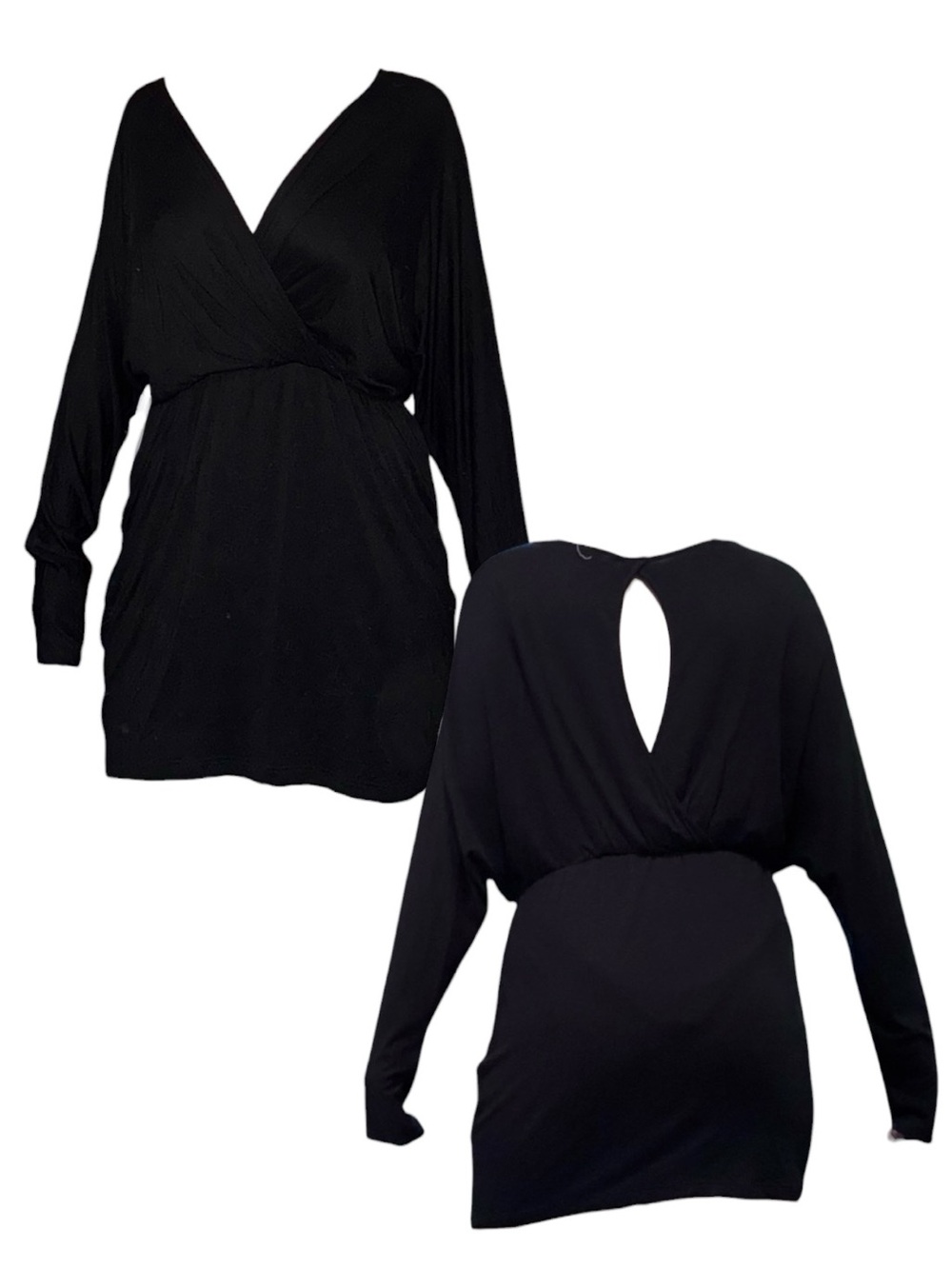 Black Batwing Dress